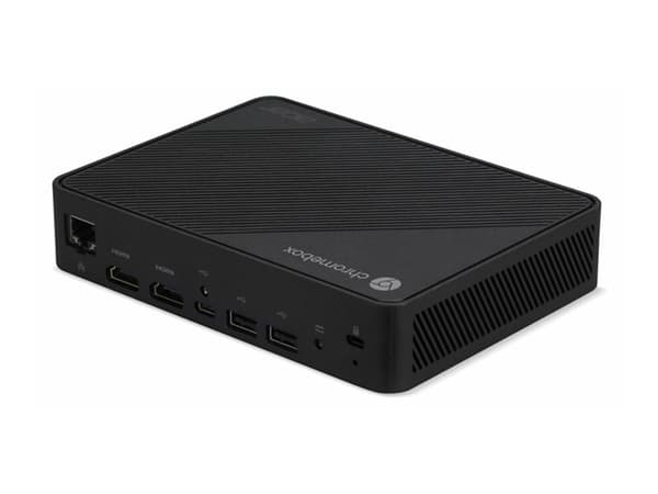Acer Chromebox Mini Entreprise CXM1 - Mini-PC 1 x Celeron N4500 / upp till 2.8 GHz - RAM 8 GB - flash - eMMC 32 GB - UHD Graphics - IEEE 802.11ax (Wi