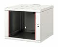 Miniatyrbilde 1 av 4: Equip EPM-09-6060-G-CBAA, Veggmonterbar hylle, 9U, Nøkkellås, Rack skinner, 12,2 kg, Lysegrå