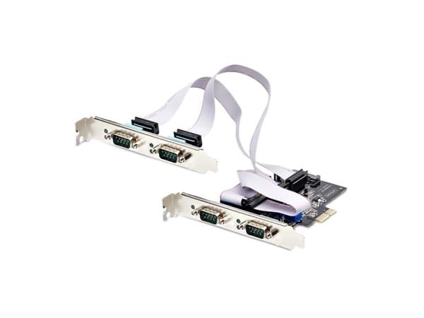 StarTech-kontroller Startech PS74ADF-SERIAL-CARD PCI-kort Sort