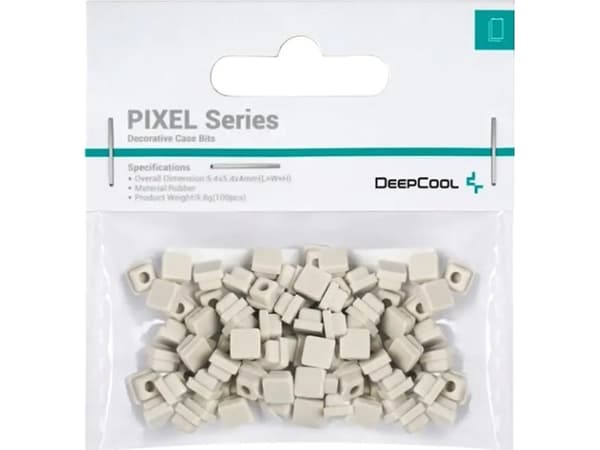 Deepcool PIXEL Series - System cabinet decorative bits - grå, pantone cool gray 2U (en pakke 100 deler)