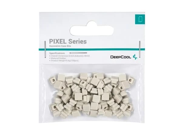 Deepcool PIXEL Series - System cabinet decorative bits - grå, pantone cool gray 2U (en pakke 100 deler)