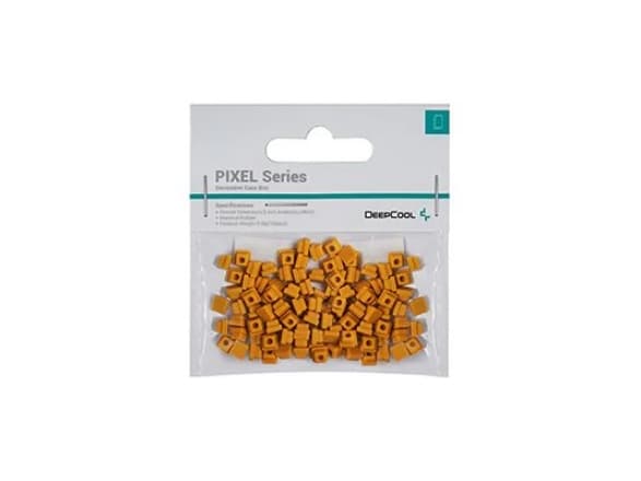 DeepCool PIXEL, Universal, Annet, Gummi, Orange, 9,8 g, 100 stk.