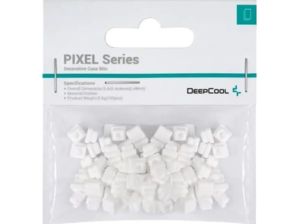 DeepCool PIXEL, Universal, Annet, Gummi, Hvit, 9,8 g, 100 stk.
