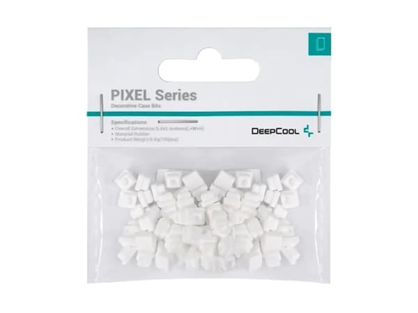 DeepCool PIXEL, Universal, Annet, Gummi, Hvit, 9,8 g, 100 stk.