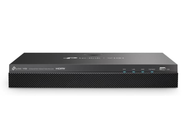 TP-Link VIGI NVR2008H-8MP-2TB, 8 kanaler, 3840 x 2160 piksler, 3840x2160, 1920x1080, 1680x1050, 1440x900, 1280x1024, 1280x720, G.711, G.711u, G.726,