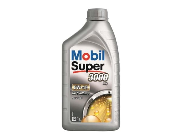 Mobil Super 3000 5W40 fuld syntetisk olie, 1 L