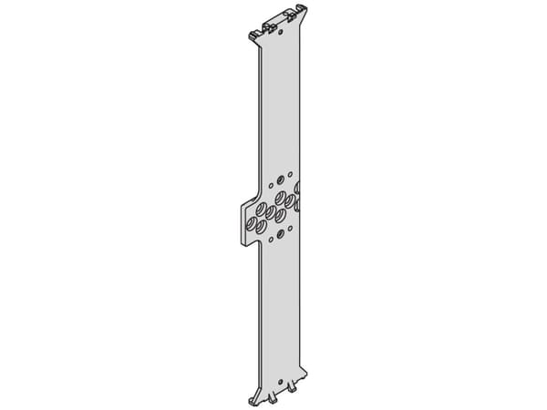 Schroff 24566400 19 tommer ##### tums gallerprofil
