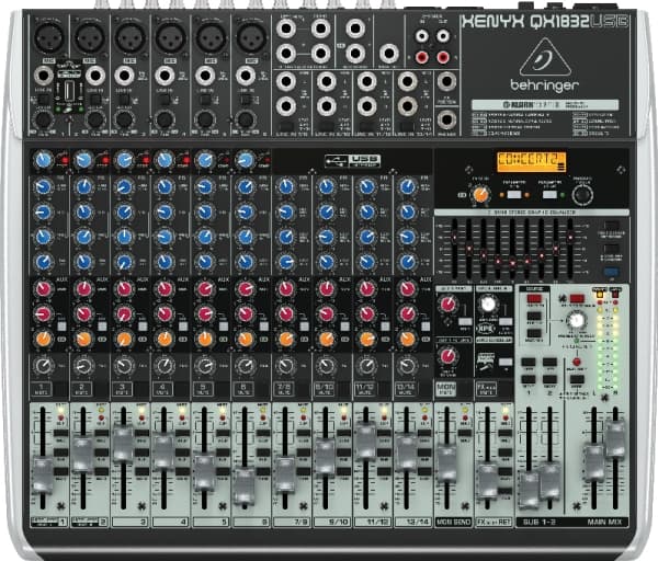 Behringer QX1832USB, 18 kanaler