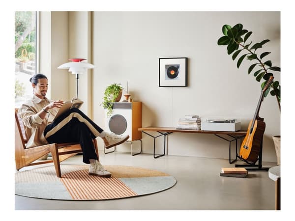 Samsung HW-LS60D - Högtalare - 2.0-kanals - trådlös - Wi-Fi, Bluetooth - Appkontrollerad - svart