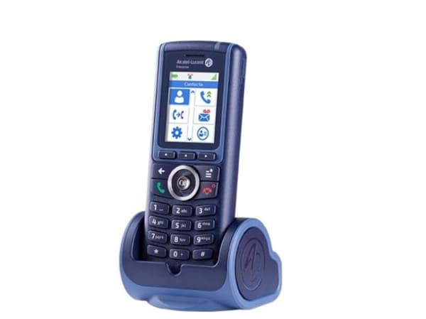 Alcatel-Lucent 8214 DECT - Trådløs digitaltelefon - DECT\GAP - blå