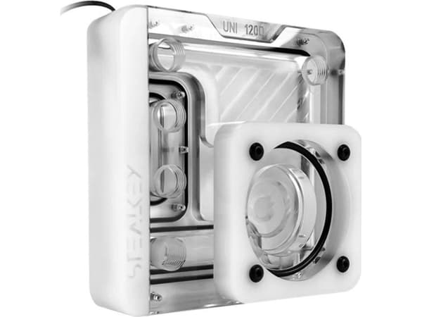 Stealkey Customs SK-UNI 120D Distroplate - D5 PWM D-RGB - White Edition