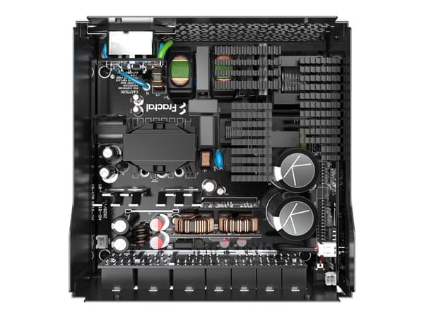 Fractal Design Ion+ 2 Platinum - Strømforsyning (intern) - ATX12V 2.52/ EPS12V 2.92 - 80 PLUS Platinum - AC 100-240 V - 660 watt - svart