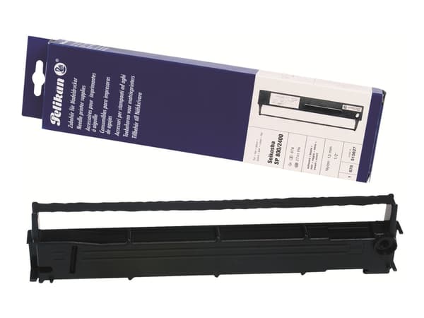 Pelikan 515627, Amstrad 2000, 3000, Joyce PCW 8256, LQ 2000, LQ 3000, LQ 3250, LQ 3500, LQ 3500 DI, LQ 3550, PCW..., Musta, 119,56 g, 14 m, 1472 kpl
