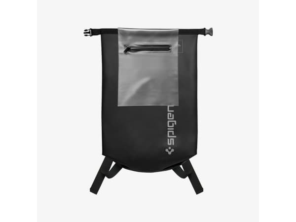 Spigen AquaShield A631, Backpacking, Strandaktiviteter, Camping, Canoeing, Kayaking, Vannsportsaktiviteter, Universell, Sort, Termoplastisk polyureta