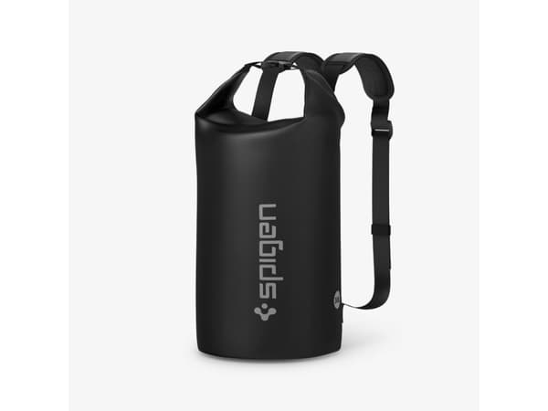 Spigen AquaShield A631, Backpacking, Strandaktiviteter, Camping, Canoeing, Kayaking, Vannsportsaktiviteter, Universell, Sort, Termoplastisk polyureta