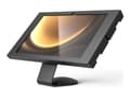 Miniatyrbilde 1 av 5: Compulocks Galaxy Tab S9+/S9FE+ 12.4" Apex Enclosure Core Stand Black - Stativ - for nettbrett - låsbar - metallramme - svart - skjermstørrelse: 12.4