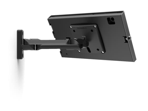 Compulocks Galaxy Tab S9+/S9FE+ 12.4" Apex Enclosure Swing Wall Mount Black - Monteringssett (hus, svingarm) - for nettbrett - låsbar - metallramme -