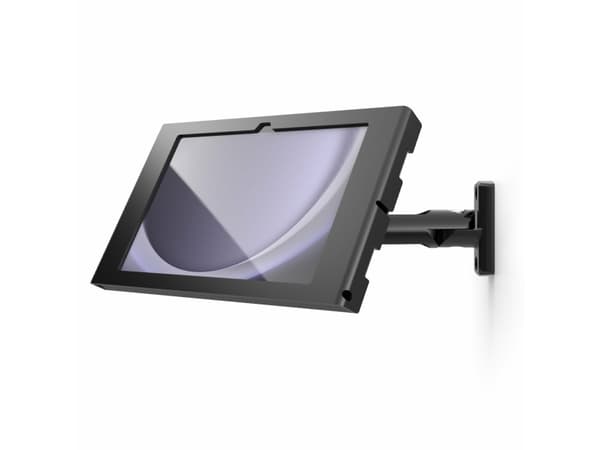 Compulocks Galaxy Tab S9+/S9FE+ 12.4" Apex Enclosure Swing Wall Mount Black - Monteringssett (hus, svingarm) - for nettbrett - låsbar - metallramme -