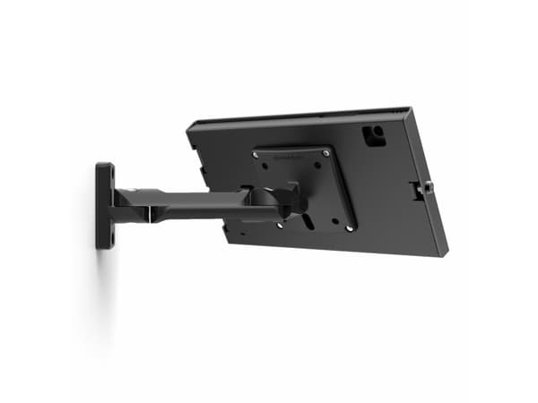 Compulocks Galaxy Tab S9+/S9FE+ 12.4" Apex Enclosure Swing Wall Mount Black - Monteringssett (hus, svingarm) - for nettbrett - låsbar - metallramme -