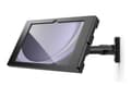 Miniatyrbilde 1 av 5: Compulocks Galaxy Tab S9+/S9FE+ 12.4" Apex Enclosure Swing Wall Mount Black - Monteringssett (hus, svingarm) - for nettbrett - låsbar - metallramme -