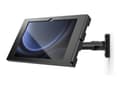 Miniatyrbild 1 av 5: Compulocks Galaxy Tab S9/S9FE 10.9" Apex Enclosure Swing Wall Mount Black - Monteringssats - svängarm, synlig kamera och sensorer fram/bak - för surf