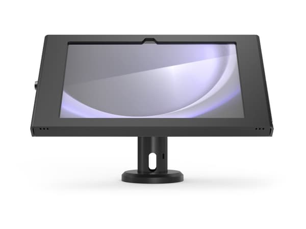 Compulocks Surface GO 1-4 Gen Apex Enclosure Tilting Stand 4" Black - Stativ - synlige foran/bak kamera og sensorer - for nettbrett - vippbar - låsba
