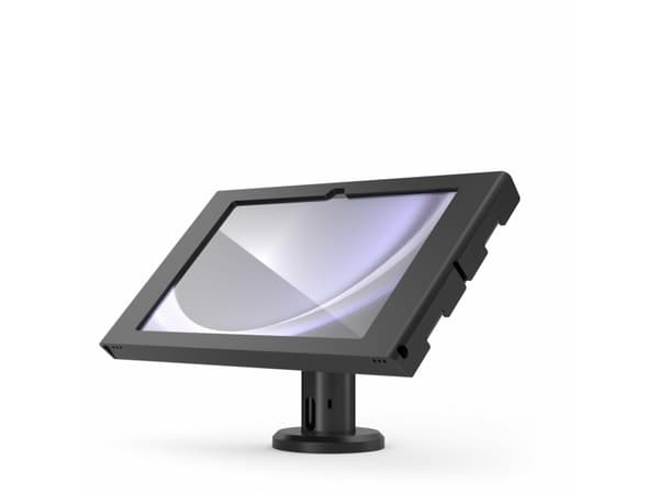 Compulocks Surface GO 1-4 Gen Apex Enclosure Tilting Stand 4" Black - Stativ - synlige foran/bak kamera og sensorer - for nettbrett - vippbar - låsba