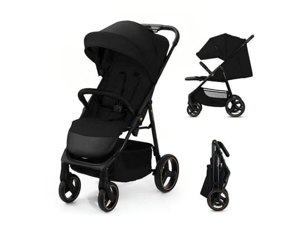 Wózek KinderKraft Kinderkraft wózek spacerowy TRIG 3 ONYX BLACK