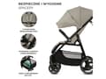Miniatyrbilde 4 av 5: Wózek KinderKraft Kinderkraft wózek spacerowy TRIG 3 STONE BEIGE