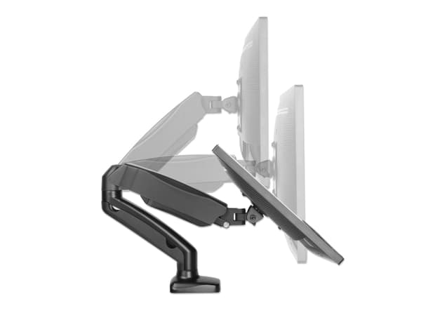 Manhattan 462495, Klämma/Genomgående skruv, 9 kg, 43,2 cm (17"), 81,3 cm (32"), 100 x 100 mm, Svart