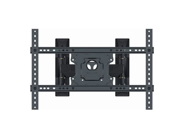 Gembird WM-75ST-02 - Monteringssats (väggmontering) - fullt rörlig justerbar dubbelarm - för platta skärmar - stål - skärmstorlek: 32"-75" - hörnmont
