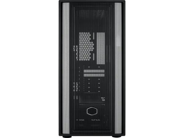 Cooler Master MasterBox 600 Lite - Mid tower - utvidet ATX (E-ATX) - sidepanel med vindu (herdet glass) - ingen strømforsyning (ATX) - svart - USB/ly