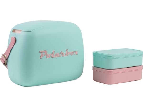 Polarbox CoolerBag - Sininen - Vaaleanpunainen - Polypropeeni (PP) - Polystyreeni - Espanja - 6 l - 24 h - 1 kpl (01.06CB-CY) Sininen, Vaaleanpunainen