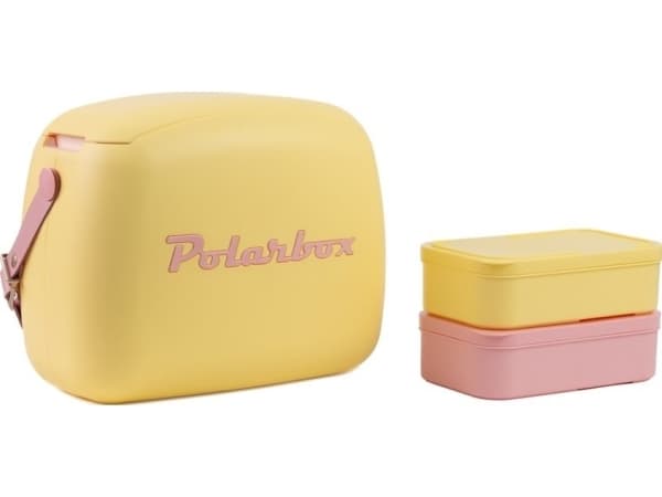 Polarbox Kylväska - Rosa - Gul - Polypropylen (PP) - Polystyren - Spanien - 6 l - 24 h - 1 st (01.06CB-YE)