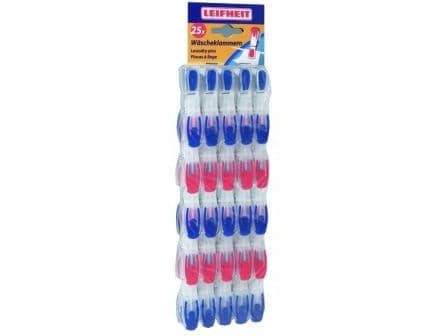 Leifheit 85660, Sininen, Punainen, Valkoinen, 25 kpl