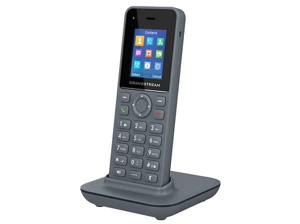 Grandstream DP725 - Trådlös VoIP-telefon - DECT - 3-riktad samtalsförmåg - SIP - 20 linjer