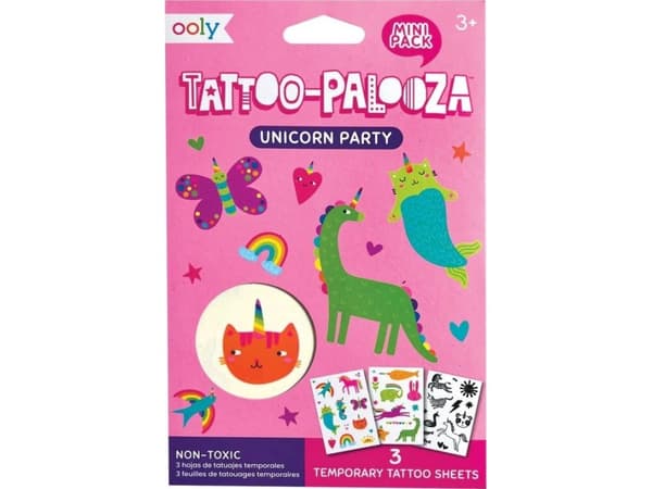 Teka Tatuaże zmywalne mini Tattoo Palooza - Jednorożec