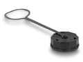 Miniatyrbilde 2 av 4: Delock beskyttelseshette for Delock RJ45 innebygde stikkontakter 67047 og 67048 IP68 støv- og vanntett svart