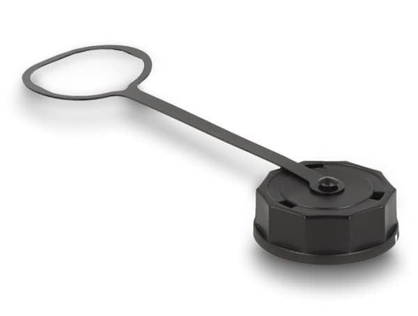 Delock beskyttelseshette for Delock RJ45 innebygde stikkontakter 67047 og 67048 IP68 støv- og vanntett svart