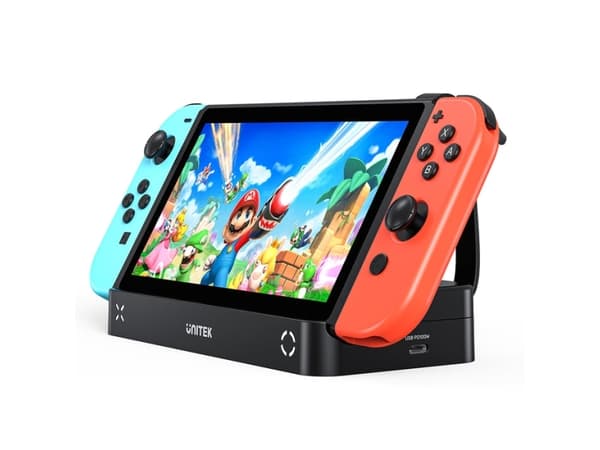 Unitek dokkingstasjon for Nintendo Switch + fjernkontroll