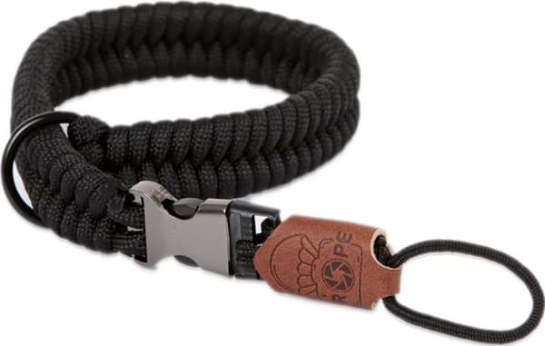 C-ROPE handrem för kamera Klo tillverkad av paracord 30cm Svart detaljhandel