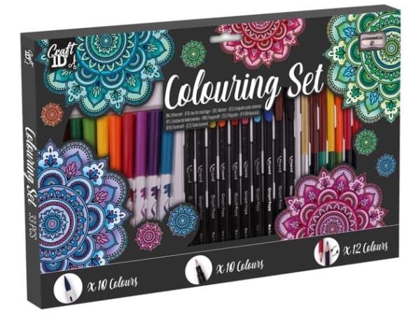 Craft ID - Colouring Set (33 pcs) (CR5005/GE) /Arts and Crafts