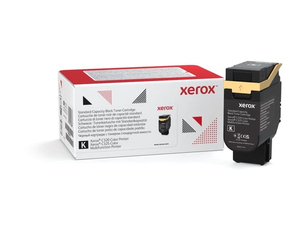 Xerox - Svart - original - boks - tonerpatron - for Xerox C325