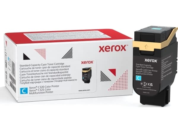 Xerox - Cyan - original - box - tonerkassett - för Xerox C325