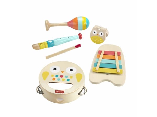 Fisher Price Wood Musical Gift Set
