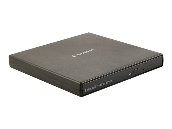 Gembird - Diskenhet - DVD±RW (±R DL) - 8x/8x - USB 2.0 - extern Svart