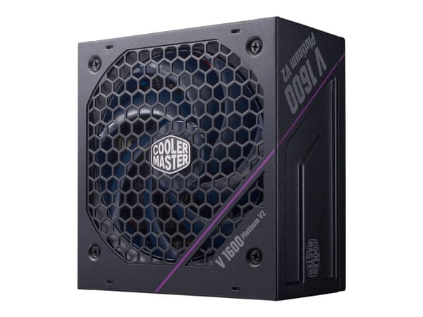 Cooler Master V Platinum V2 1600 - Strømforsyning (intern) - ATX12V 3.1/ EPS12V - 80 PLUS Platinum - AC 100-240 V - 1600 watt - aktiv PFC - Europa