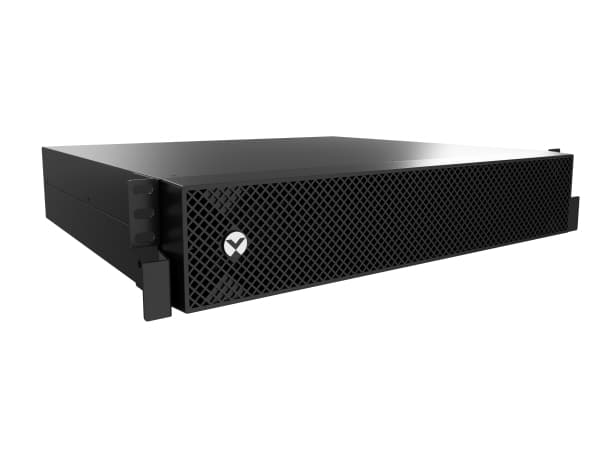Vertiv GXE3-EBC48VRT2U, ulkoinen akkukaappi, teline, harmaa, 2U, GXE3-2000IRT2UXL, 438 mm