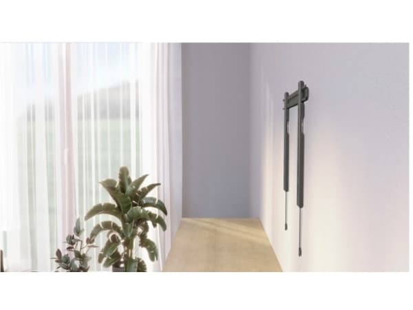 Hama 00220845, 2,29 m (90"), 50 x 50 mm, 600 x 400 mm, 3°, Stål, Antrasitt