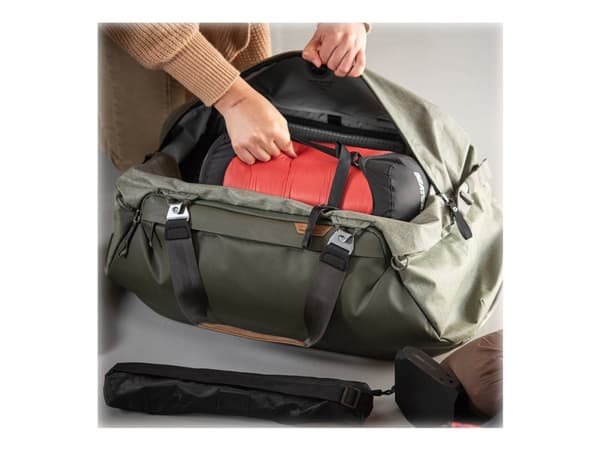 Peak Design - Duffel bag - 65L - 600D nylon - grågrønn